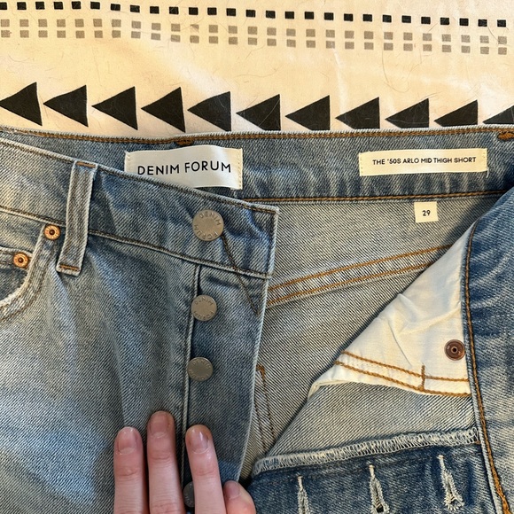 Denim Forum Shorts - Picture 3 of 5